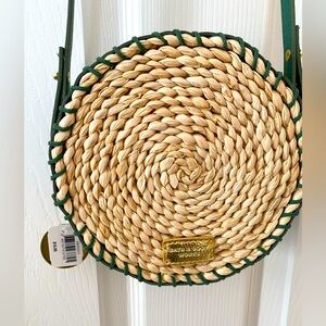 Bath & Body Woven Crossbody Cosmetic Bag (NWT)